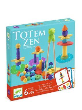 Djeco Game Totem Zen-Balance, building & Chopsticks Skill Fun Game New Sealed